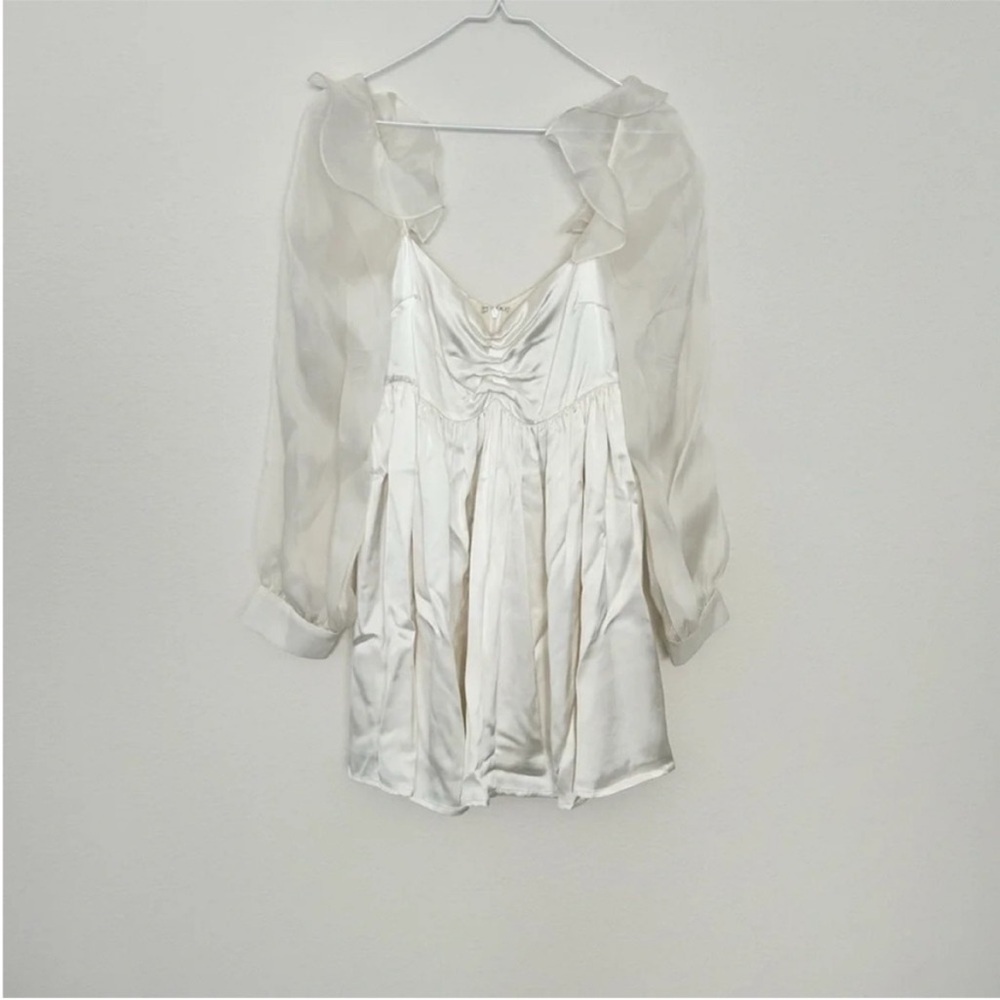 Vanessa Cocchiaro Charlotte Ruffle Mini Dress - Picture 5 of 12
